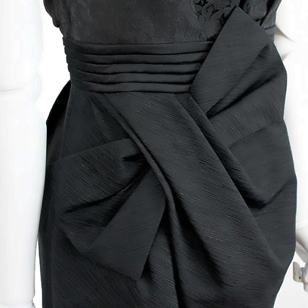 梅雨 ブラックレディースファッション エントリーでポイント最大15倍 セール 正規品 ワンピース 衣替え イランイラン ワンピース フロントリボンドレス プライム プレゼント ワンピース ギフト 美品 M ブラック ブランドシティ Brandcity