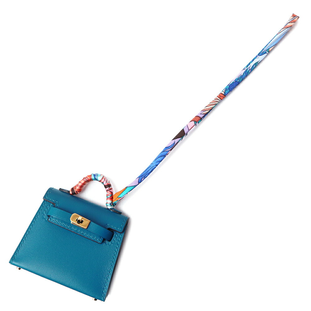 楽天市場】エルメス HERMES ミニミニ バッグチャーム ケリー