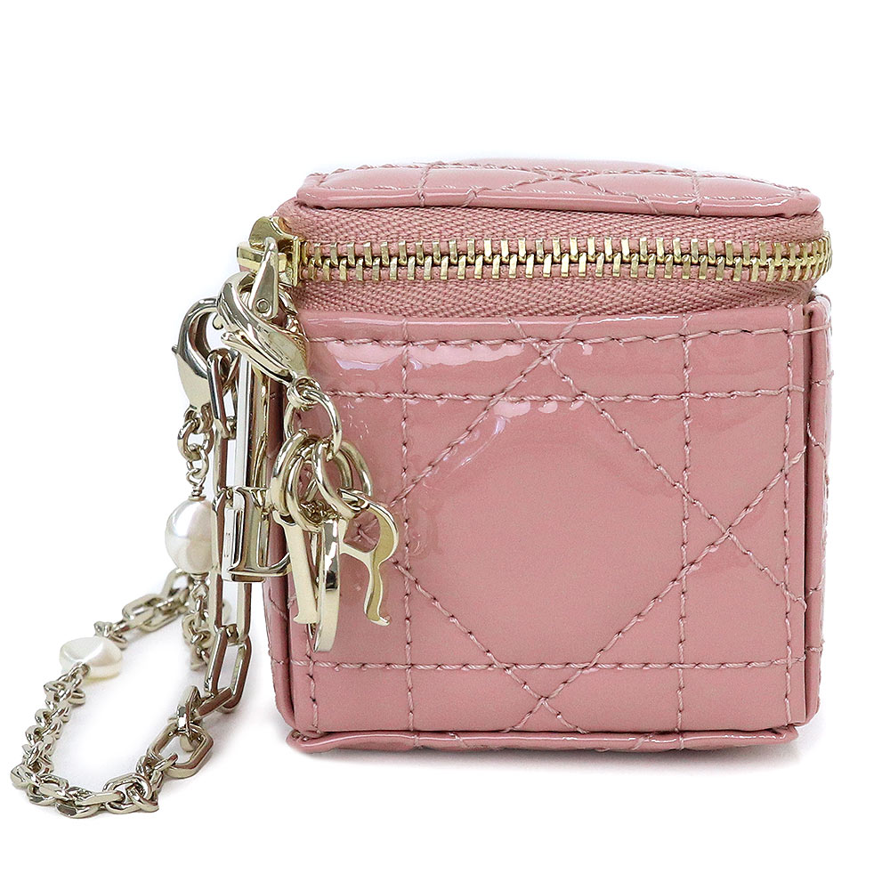 Dior カナージュ レザー フォンホルダー スマホショルダー ポシェット Christian Dior （未使用 展示品）クリスチャンディオール