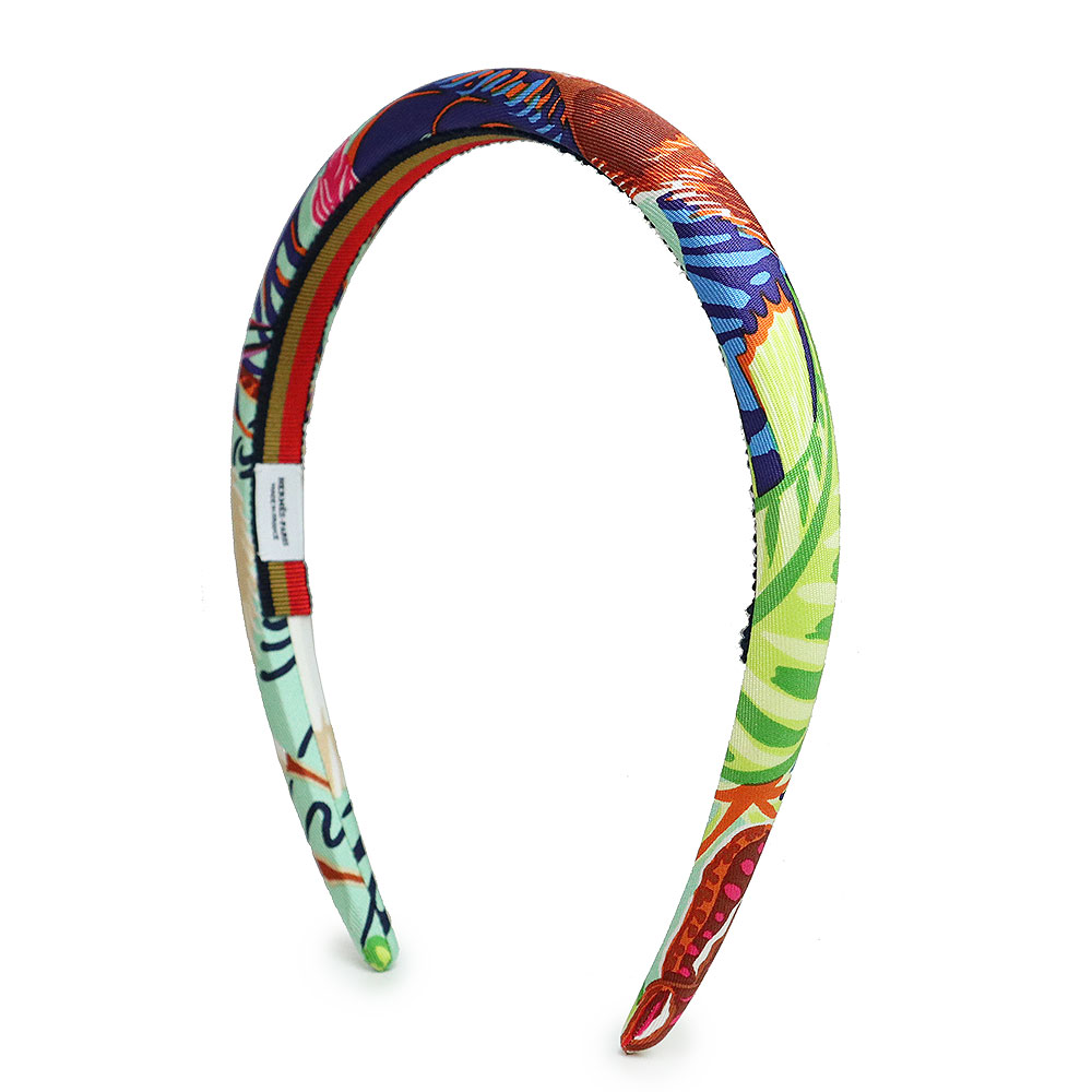 【楽天市場】【新品・未使用品】エルメス HERMES ヘアバンド ELSA エルザ ワイルド シンガポール Wild Singapore