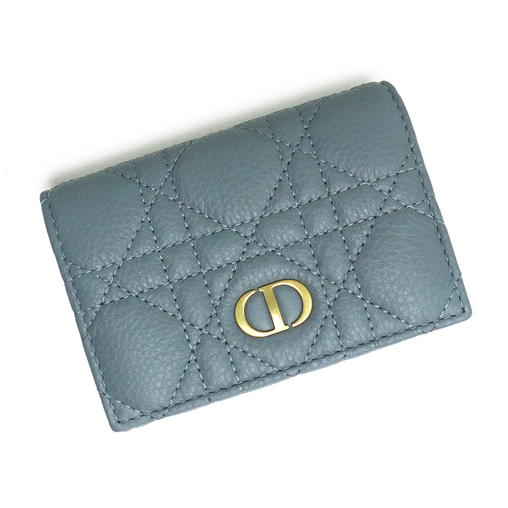 DIOR ジップカードホルダー フラグメントケース 極美品 LADY DIOR スモール ジップ カードホルダー フラグメントケース