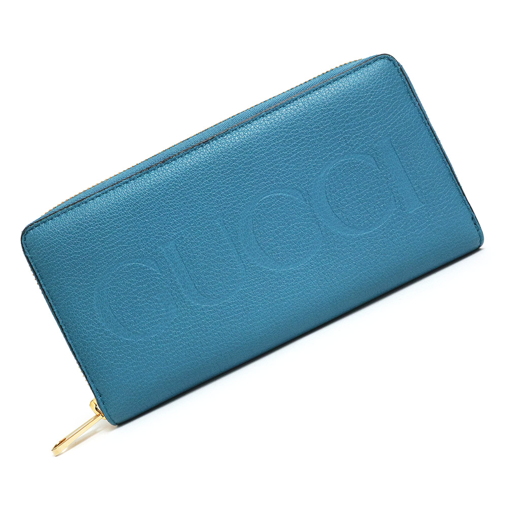 箱付き✨ GUCCI ラウンドジップ シグネチャー 薄茶 ウォレット キャンバス y-marusho78_m211374