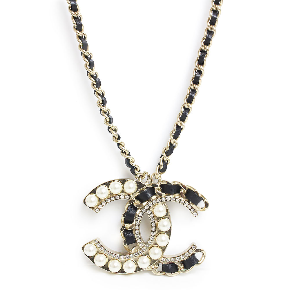 楽天市場】CHANEL シャネル ネックレス ABE252 B18058