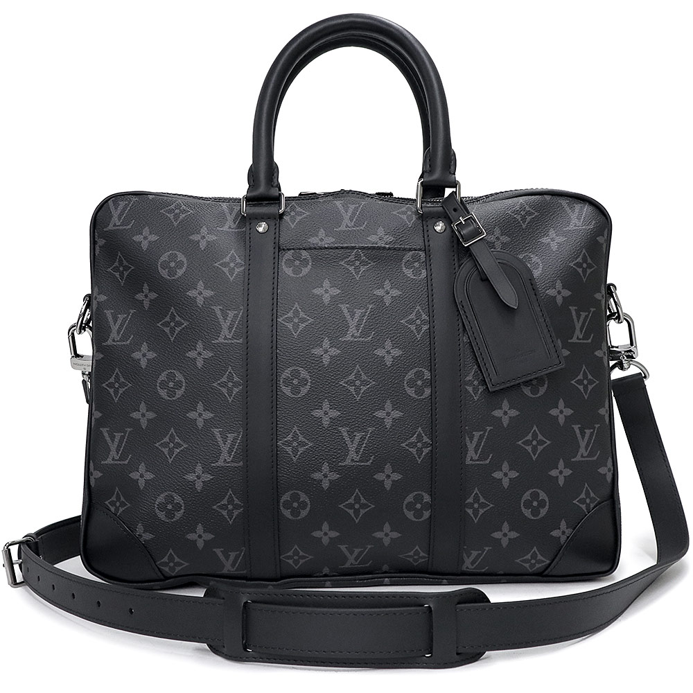 中古　LOUIS VUITTON ヴィトン　モノグラム ビジネスバッグ 楽天市場】ルイ・ヴィトン M46457 モノグラム・エクリプス ポルト