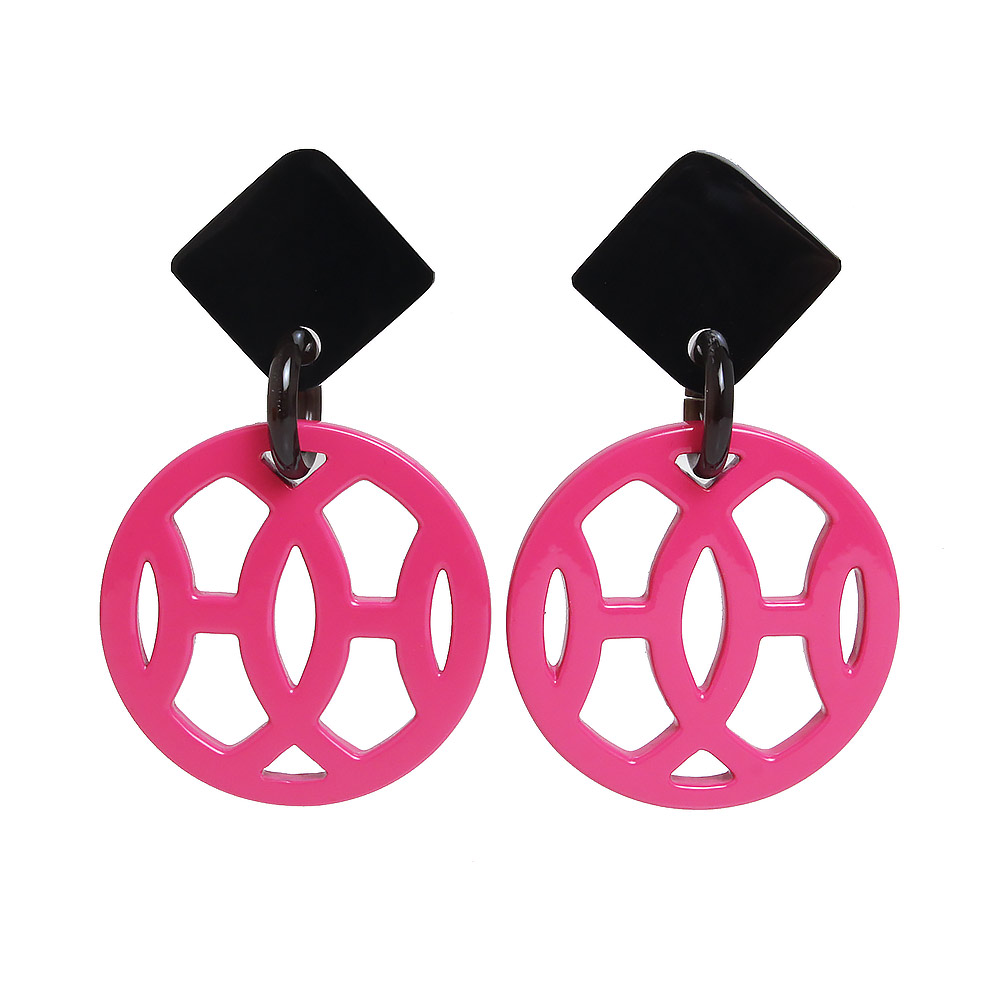 エルメス HERMES ピアス バッファローホーン ロカバール HERMES （未使用 展示品）エルメス ロカバール ピアス バッファロー