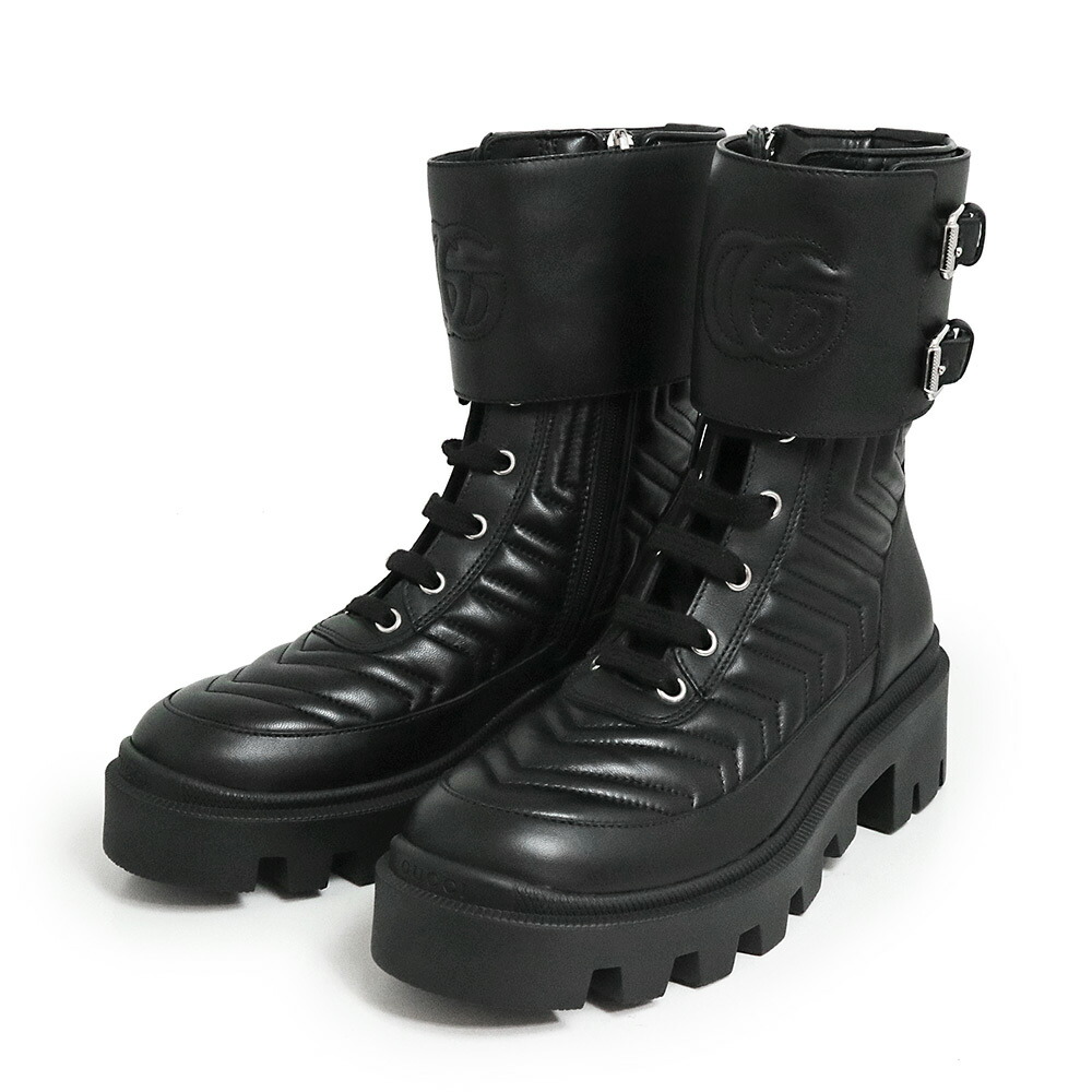 楽天市場】【グッチ】Gucci メダリオン レザー ベルト ショート ヒール