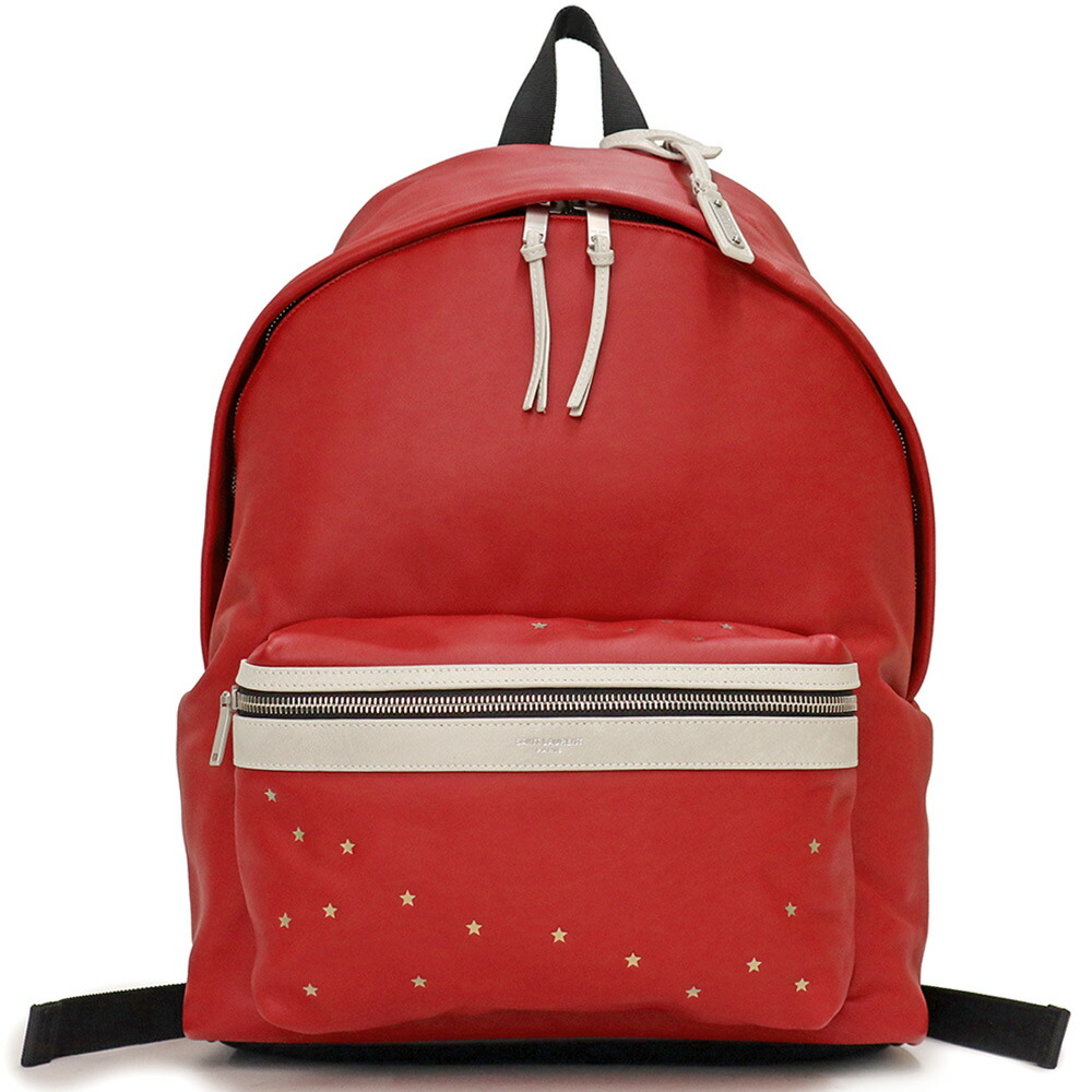 【難あり】サンローラン キャンバス スタースタッズ リュック SAINT LAURENT サンローラン リュック スタースタッズ（中古