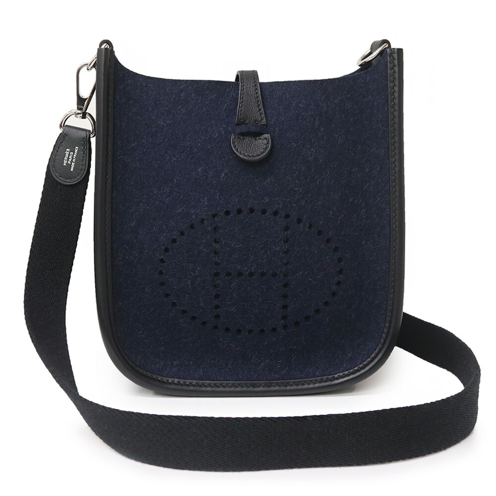 楽天市場】≪Brand new≫ Hermes Evelyn 16 Amazone Bag Black Silver