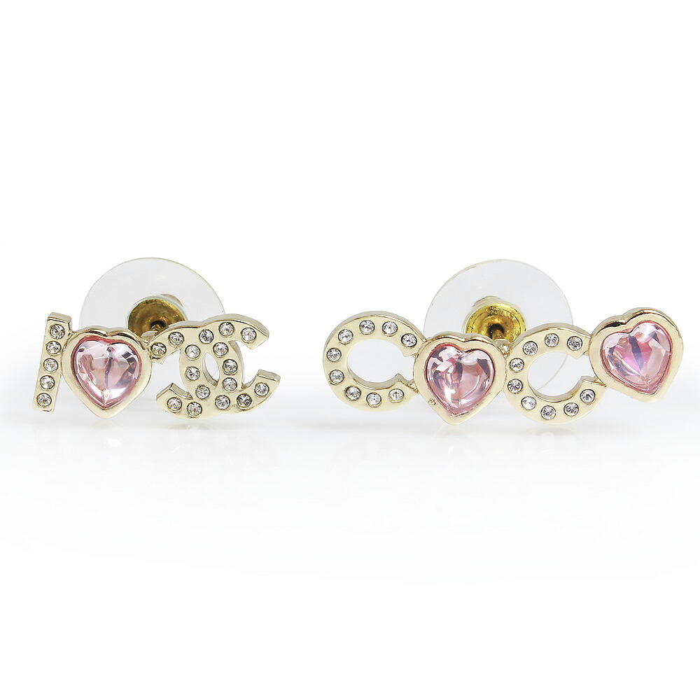 CHANEL シャネル ハート ピアス ずっとつけていたい可愛さ♡】CHANEL ピアス ハート (CHANEL