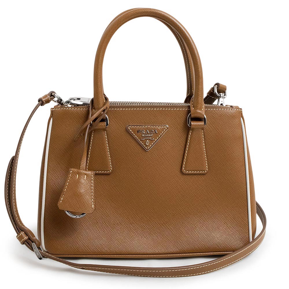 【極美品 国内ギャラ有】 PRADA ガレリア ミニ 2wayショルダー バッグ ブラック プラダ ガレリア クリスタル サテン ミニバッグ | PRADA