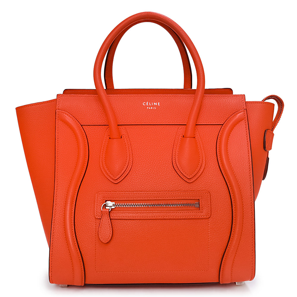 楽天市場】セリーヌ CELINE マイクロ ラゲージ ハンドバッグ