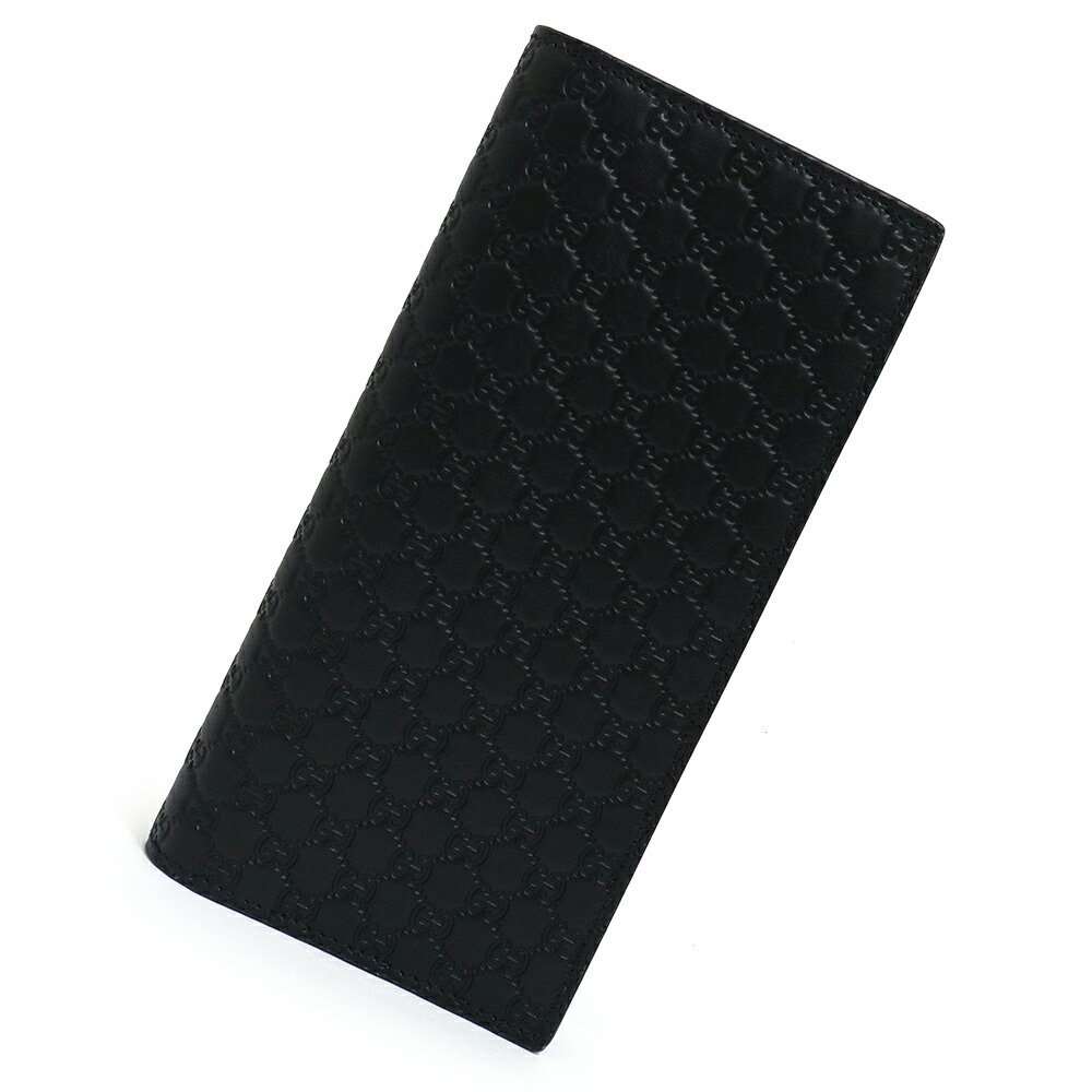 美品　GUCCI グッチ 二つ折り財布 マイクロシマ ラウンドファスナー 黒 楽天市場】【新品未使用品】【財布】GUCCI グッチ マイクロ