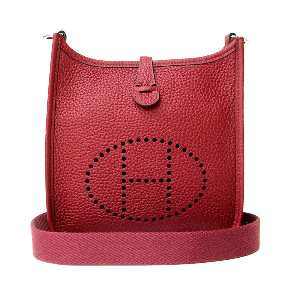 エルメス エヴリンミニ Evelyne16 TPM ローズサクラ/S金具 HERMES 【未使用品】HERMES エルメス ミニエブリン エヴリン TPM