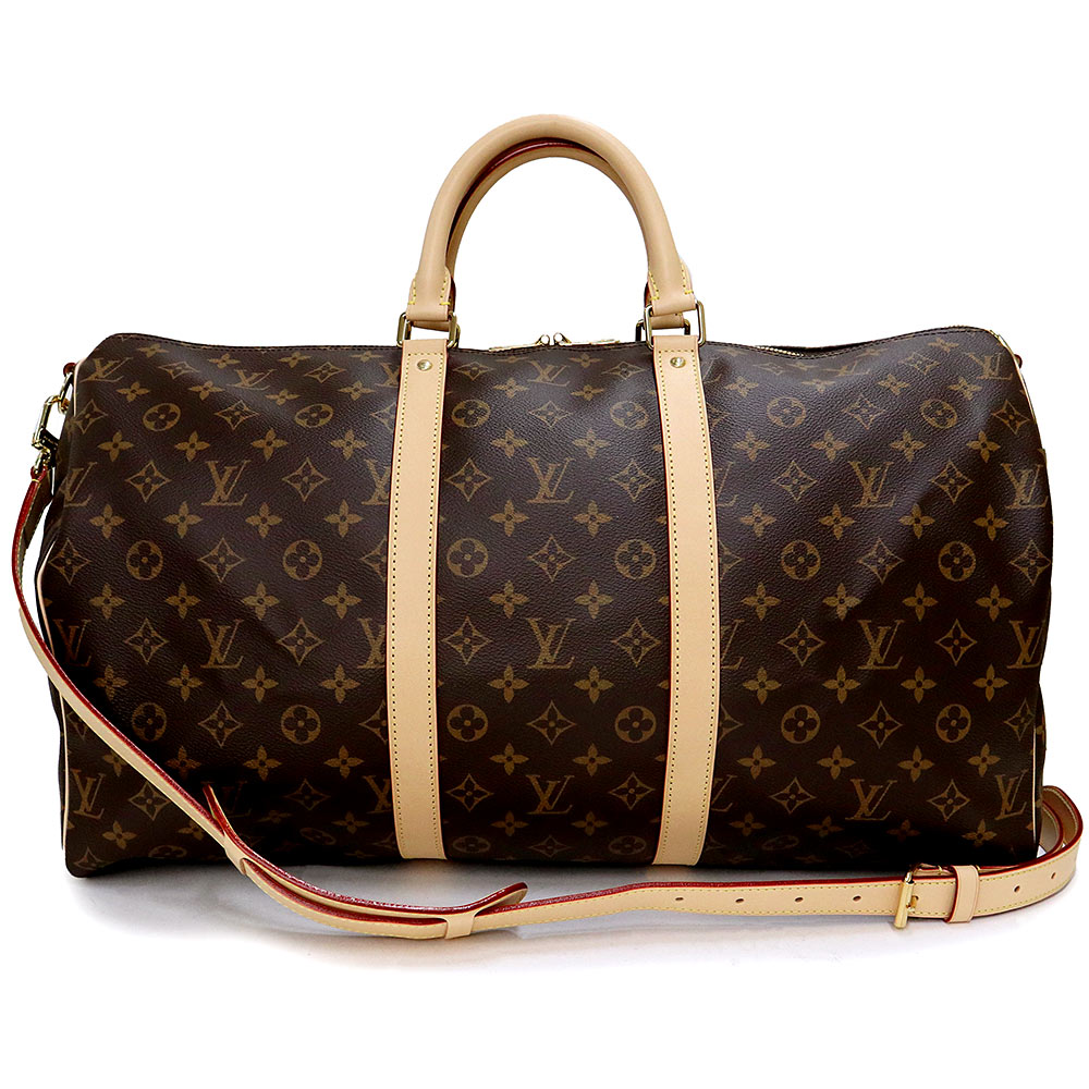 ルイヴィトン　美品　キーポルバンドリエール 50 Louis Vuitton キーポル・バンドリエール 50 モノグラム・エクリプス｜ルイ