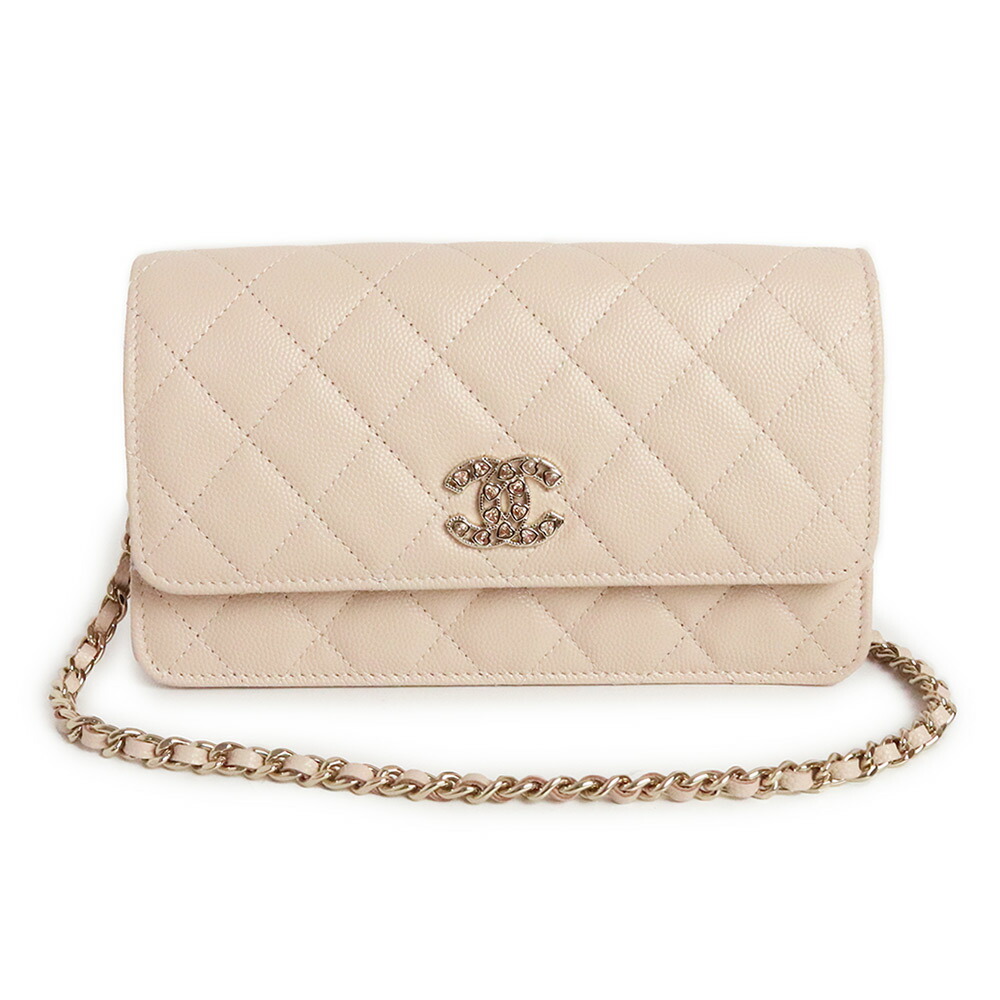 楽天市場】シャネル CHANEL ミニ マトラッセ ココマーク チェーン