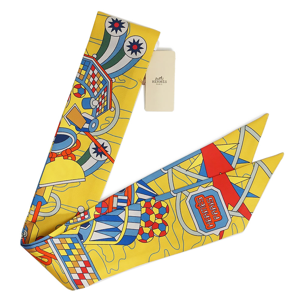 楽天市場】エルメス HERMES Scarf Odyssey twilly オデッセイ