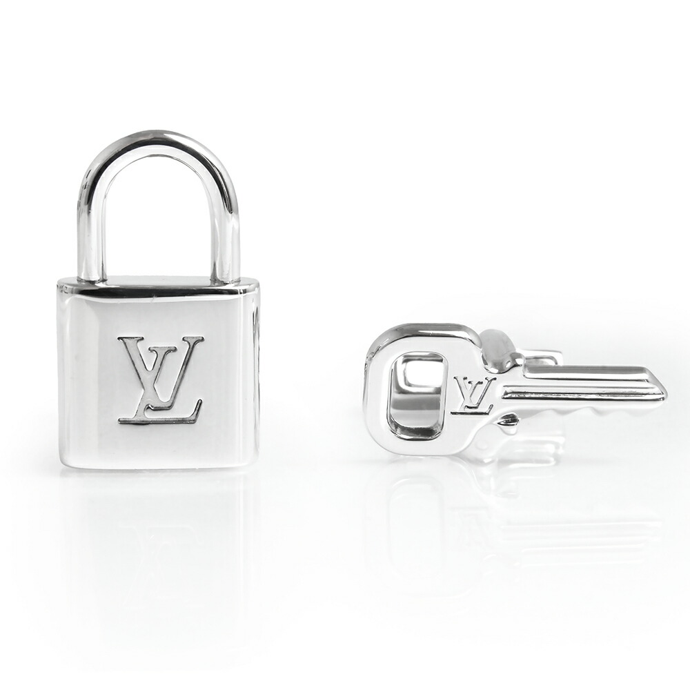 VUITTON ルイヴィトン カデナキーカフス シルバー925 ケース付 楽天市場】【ジュエリー】LOUIS VUITTON ルイ ヴィトン カフス ブトン