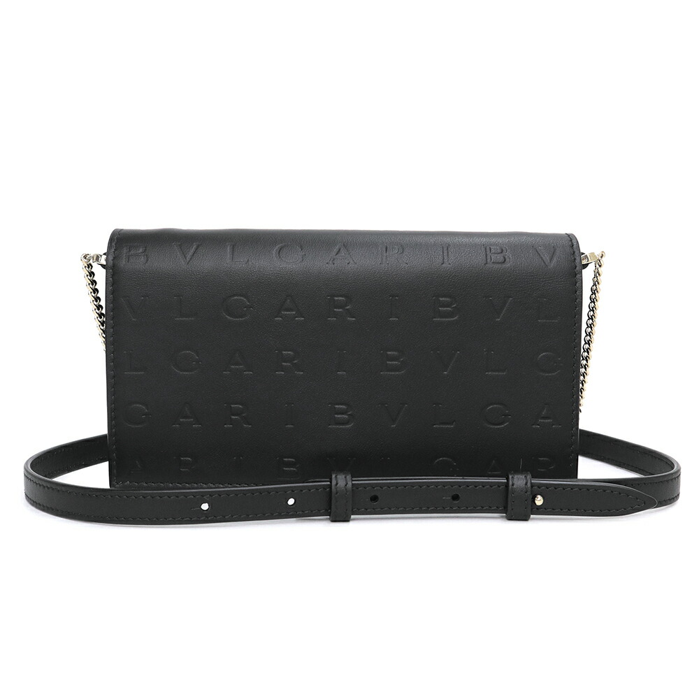 【BVLGARI】ブルガリ ロゴ カーフレザー チェーンウォレット imgrc0155166203.jpg