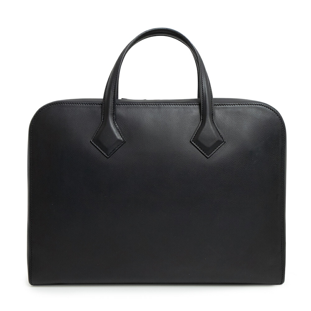 【ビシッと決まる☆】HERMES★ Victoria II 12H ブリーフケース 200020800019.jpg