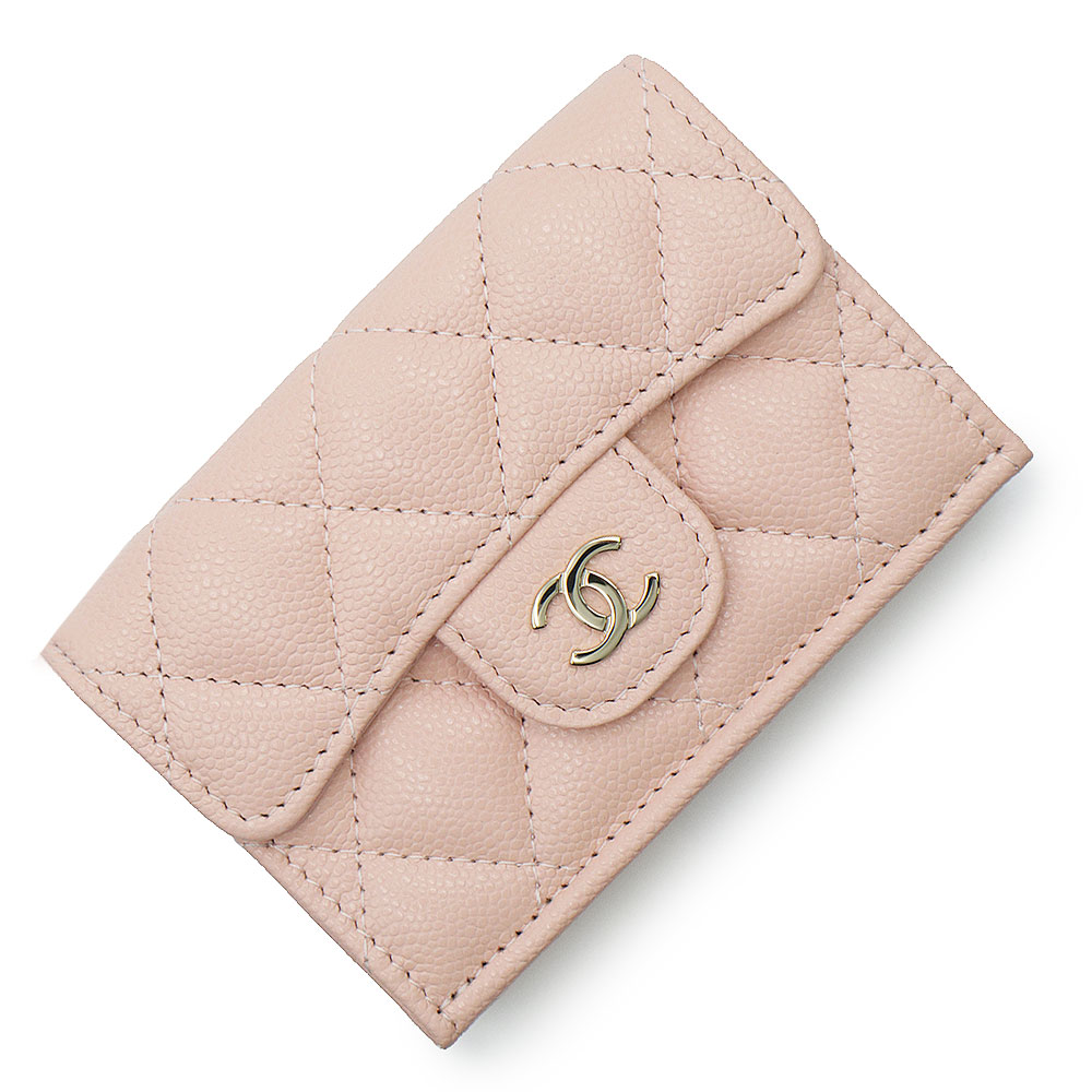近年希少モデル  CHANEL32番台 マトラッセ  3つ折り財布 CHANEL シャネル 三つ折り財布 AP0230 B10583 Y33352 MATELASSE