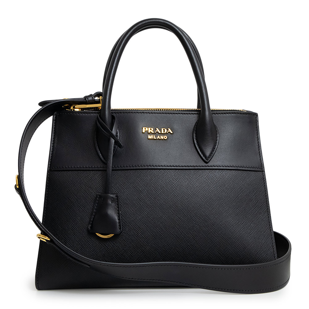 楽天市場】□極美品□ PRADA プラダ BL0444 サテン 2WAY ハンドバッグ