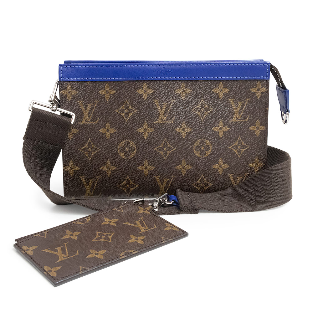 【未使用/RFID】ルイヴィトン モノグラム シャドウガストン ショルダーバッグ ルイ・ヴィトン(LOUIS VUITTON)ルイヴィトン モノグラム