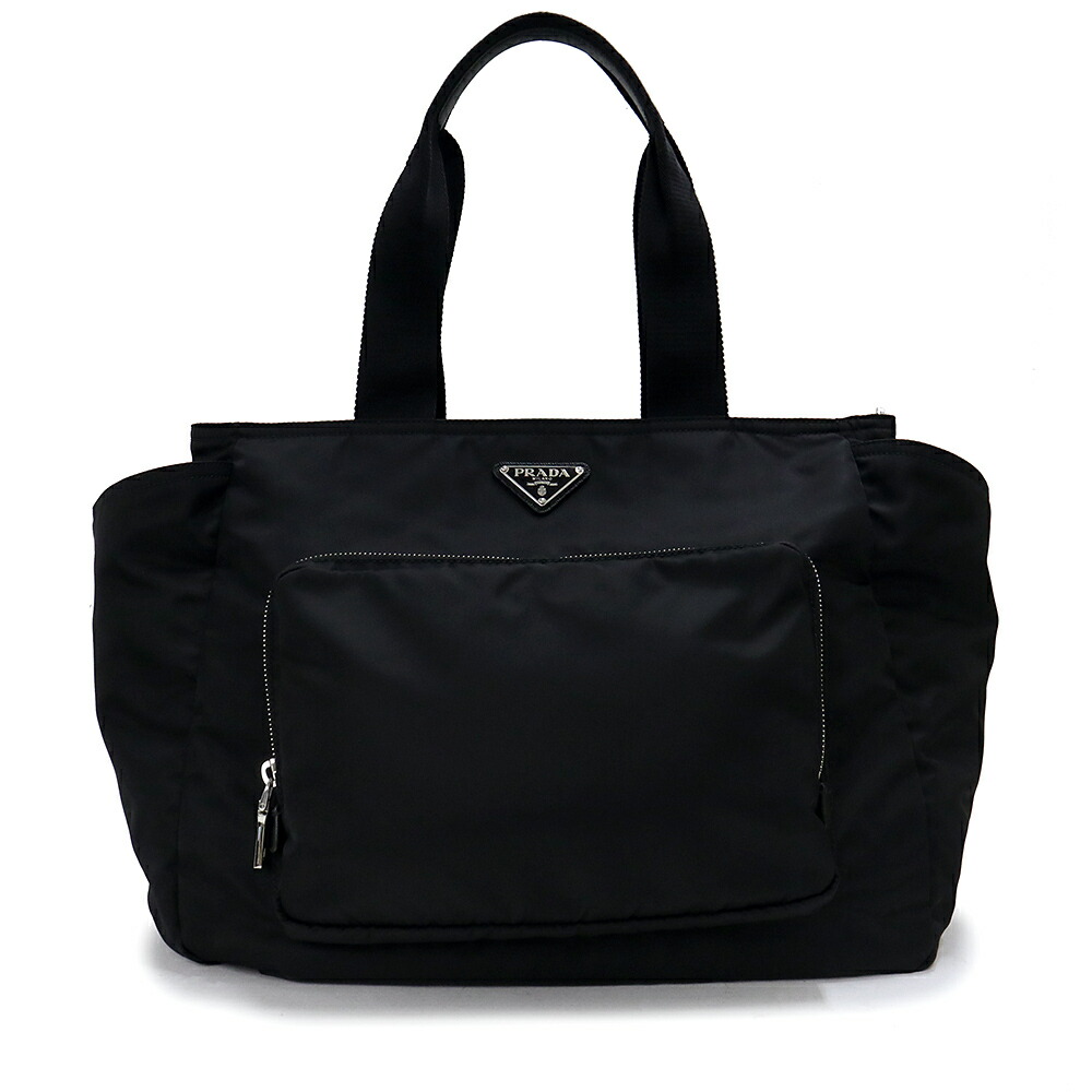 ✨未使用級極美品✨ プラダ マザーズバッグ 付属品完備 1BG102 ブラック 200022834019.jpg