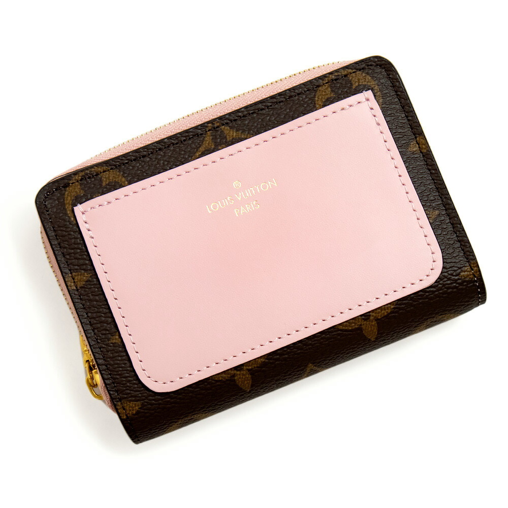 LOUIS VUITTON 二つ折り財布 ブラウン/ピンク 楽天市場】ルイヴィトン LOUIS VUITTON 財布 二つ折り