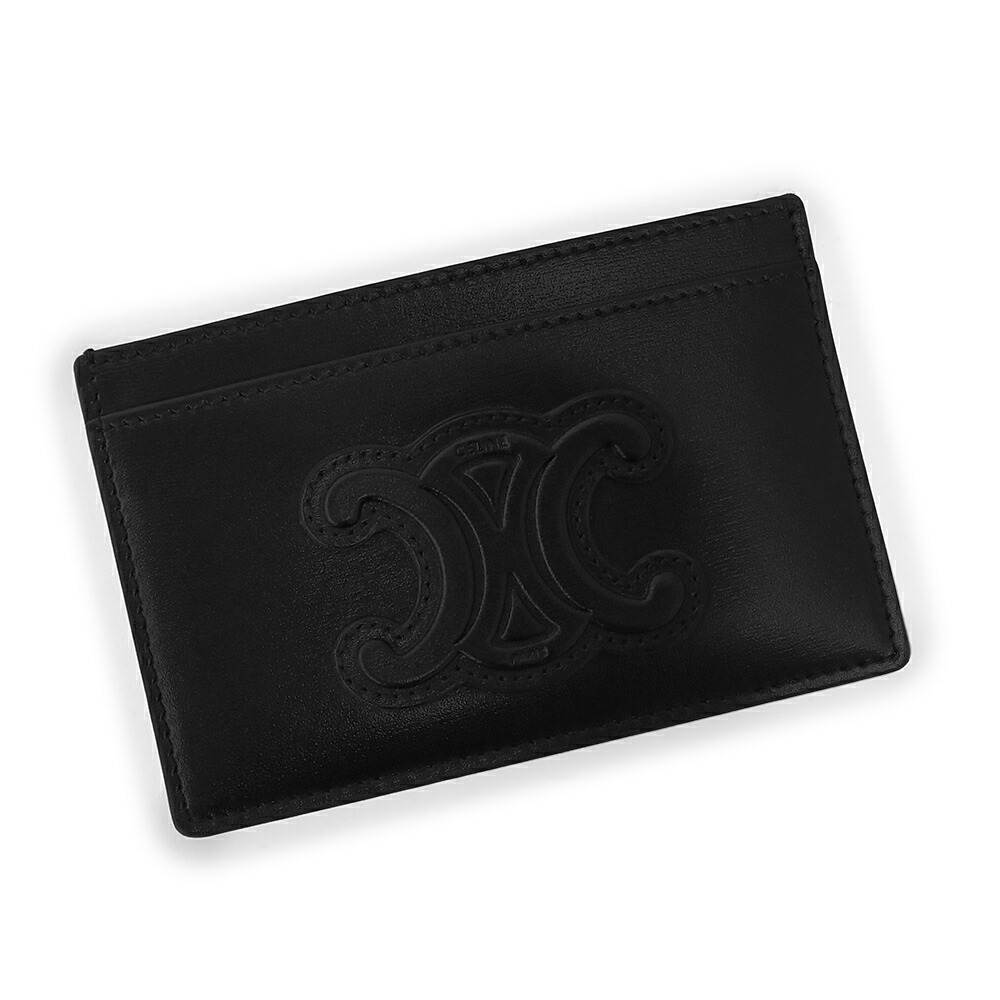 【新品同様】CELINE ビジネスカードホルダー 名刺入れ カーフレザー 黒 楽天市場】Celine セリーヌ Logo Card Holder カードケース