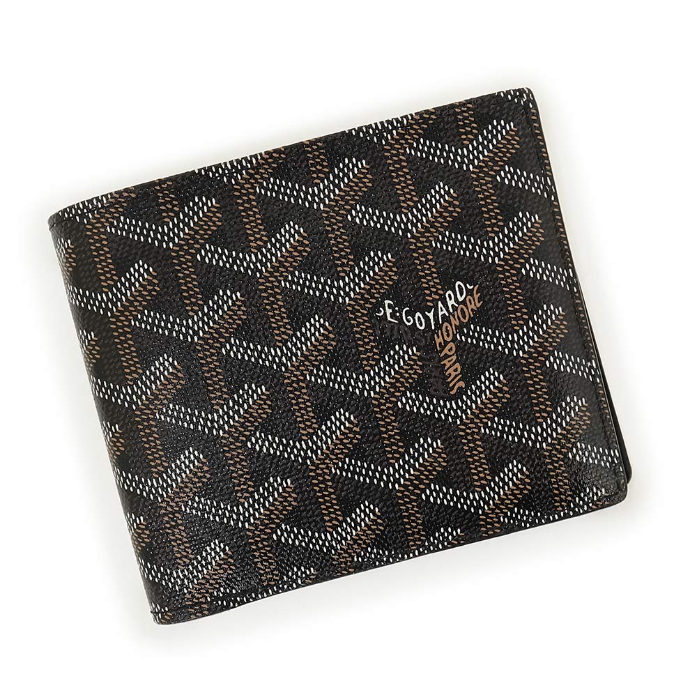 （未使用　展示品）ゴヤール GOYARD ヘリンボーン サン フロランタン 二つ折り財布 札入れ PVCコーティングキャンバス カーフスキン レザー ブラック ブラウン 黒 茶 APM110 箱付 楽天市場】【未使用 展示品】ゴヤール GOYARD ヘリンボーン サン