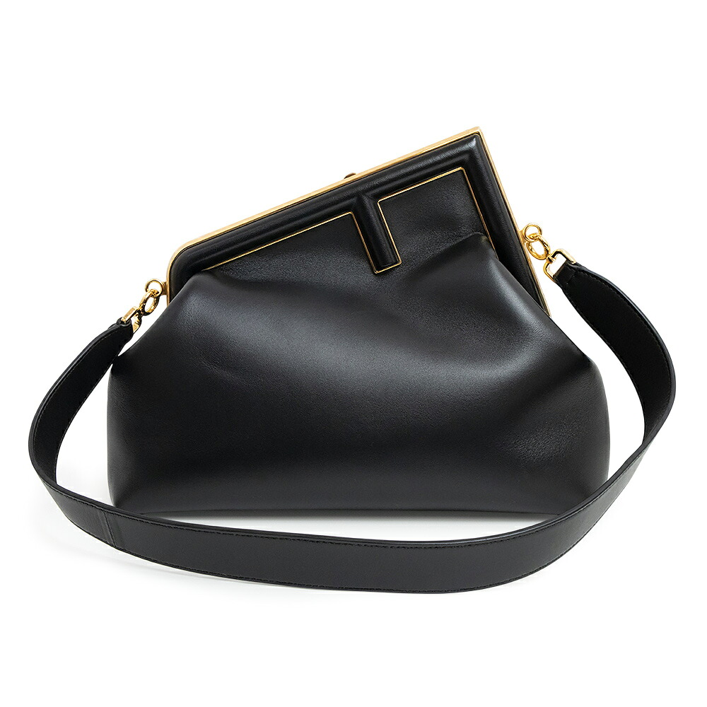 新品未使用　布袋付き　FENDI FFロゴプリント スリムクラッチ　超美品 FENDI フェンディ クラッチバッグ BEAUTY SMALL ビューティー スモール