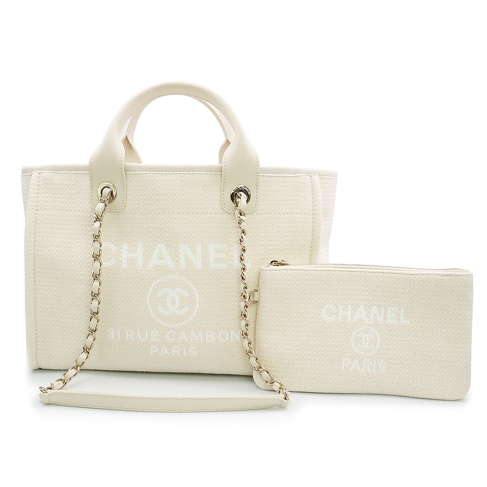 楽天市場】【未使用 展示品】シャネル CHANEL ドーヴィル 2WAY 肩掛け