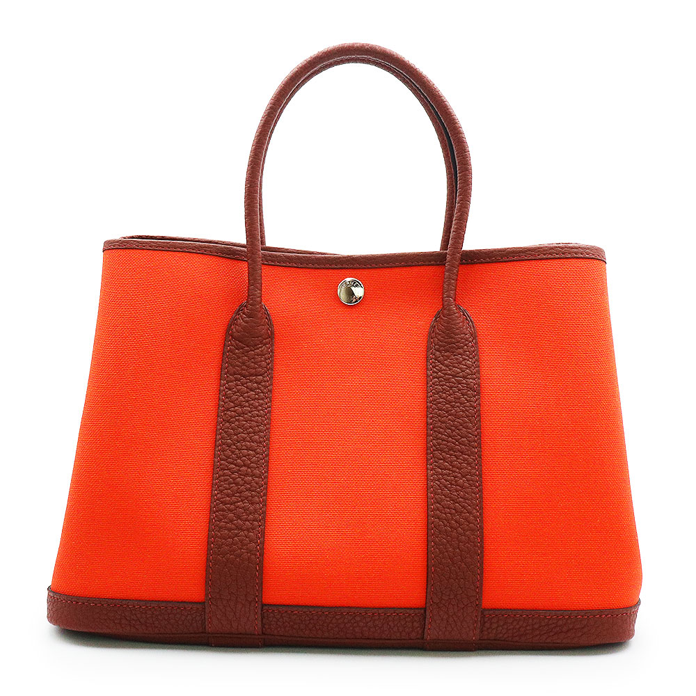 楽天市場】未使用 HERMES エルメス ガーデンパーティPM 36 ヴァッシュ