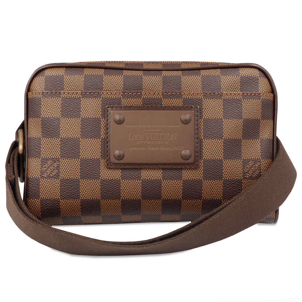 ヴィトン  ボディーバック 楽天市場】【中古】LOUIS VUITTON ルイヴィトン 美品 バムバッグ