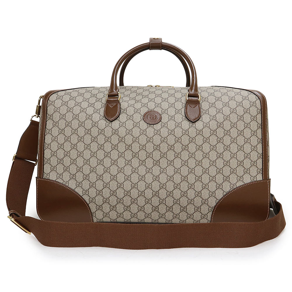 gucci グッチ　2way　　ボストンバック　トラベルバック 楽天市場】GUCCI グッチ2WAYボストンバッグエンボスロゴ