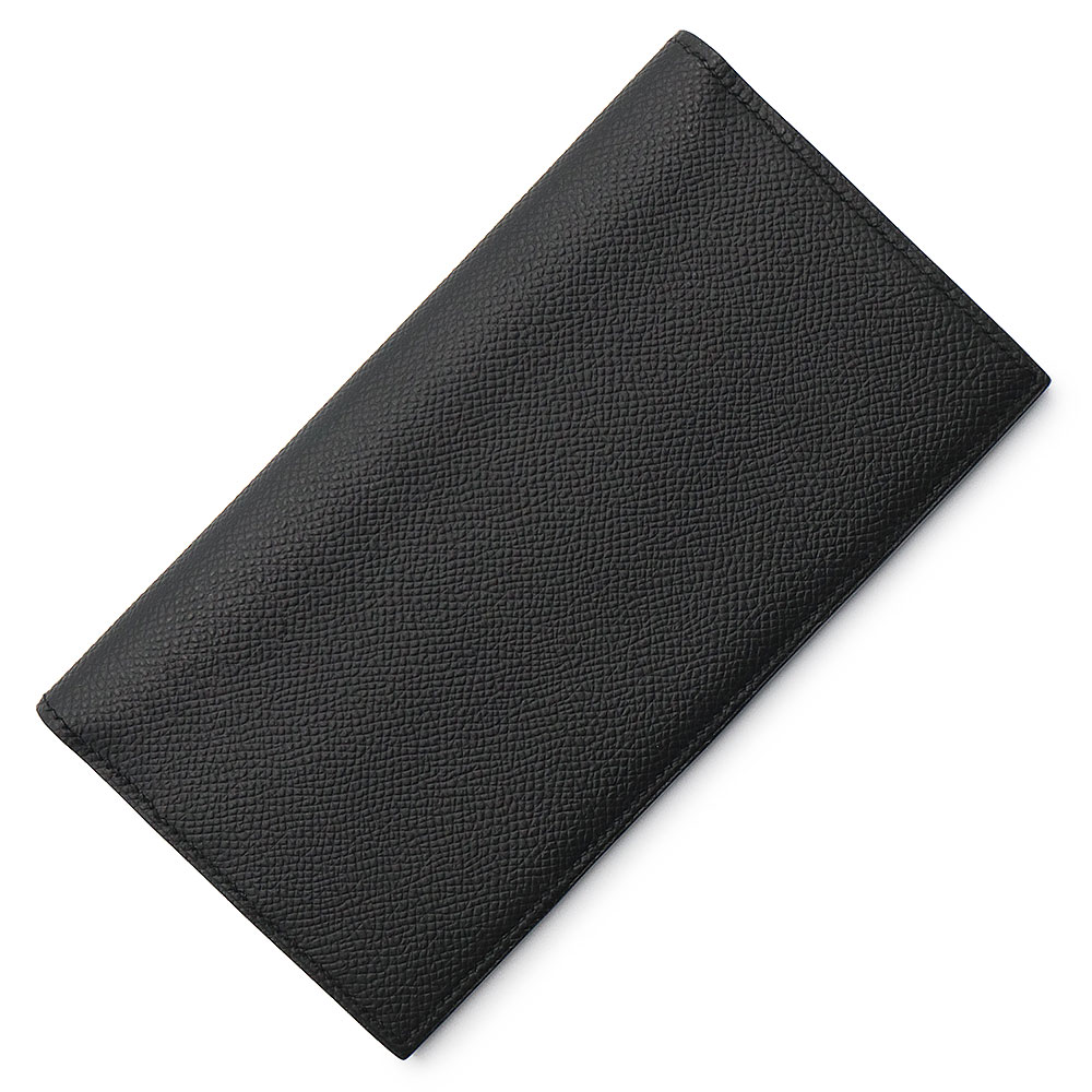 超美品 エルメス Hermes コペルニクス MC2 ボックスカーフ ブラック HERMES - 未使用 エルメス HERMES MC2 コペルニクス 二つ折り