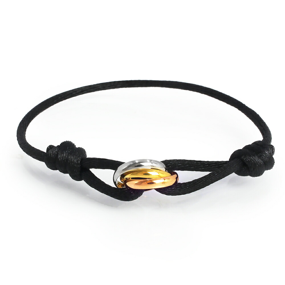 楽天市場】カルティエ Cartier トリニティブレスレット K18 箱保 替え