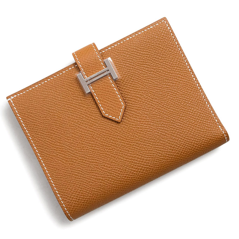 エルメス✨ベアン✨コンパクト✨エトゥープ　二つ折り財布 楽天市場】【未使用品】エルメス ベアンコンパクト 二つ折り財布