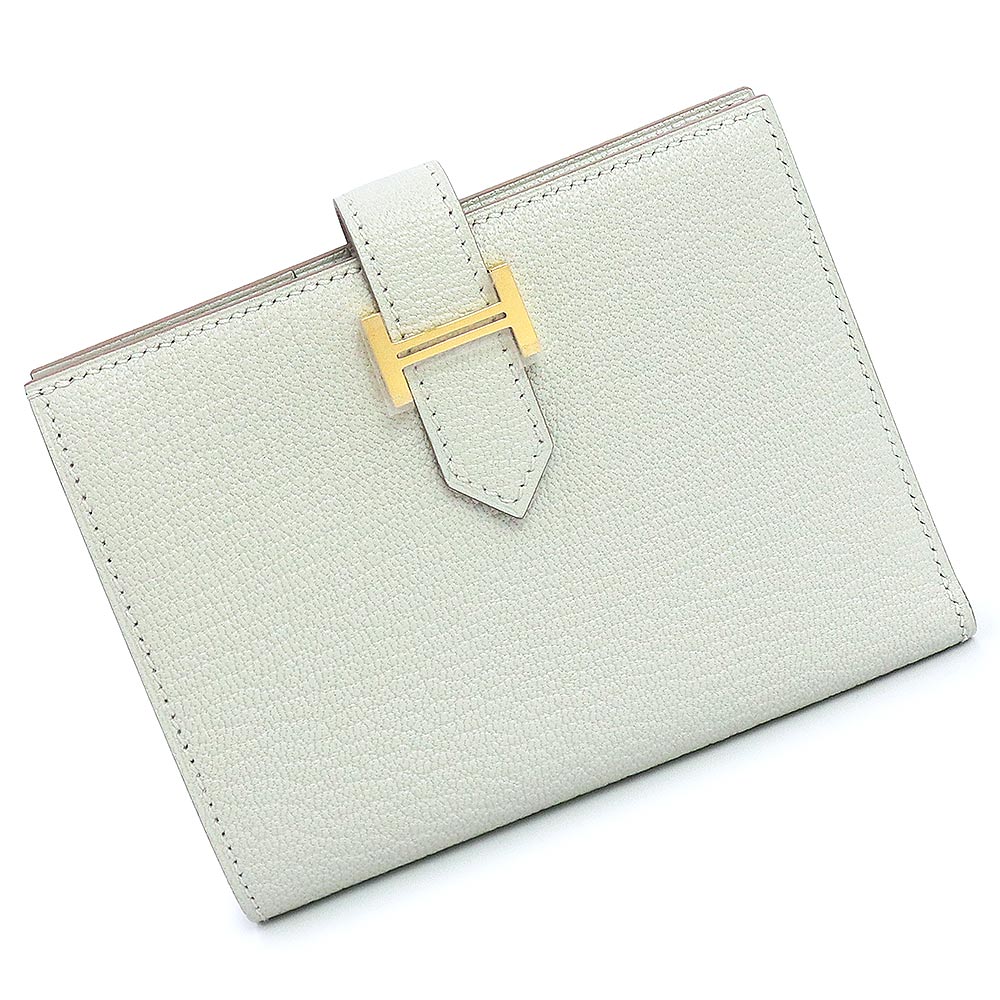 楽天市場】☆2022年製 U刻印☆ エルメス HERMES 財布 二つ折り ミニ