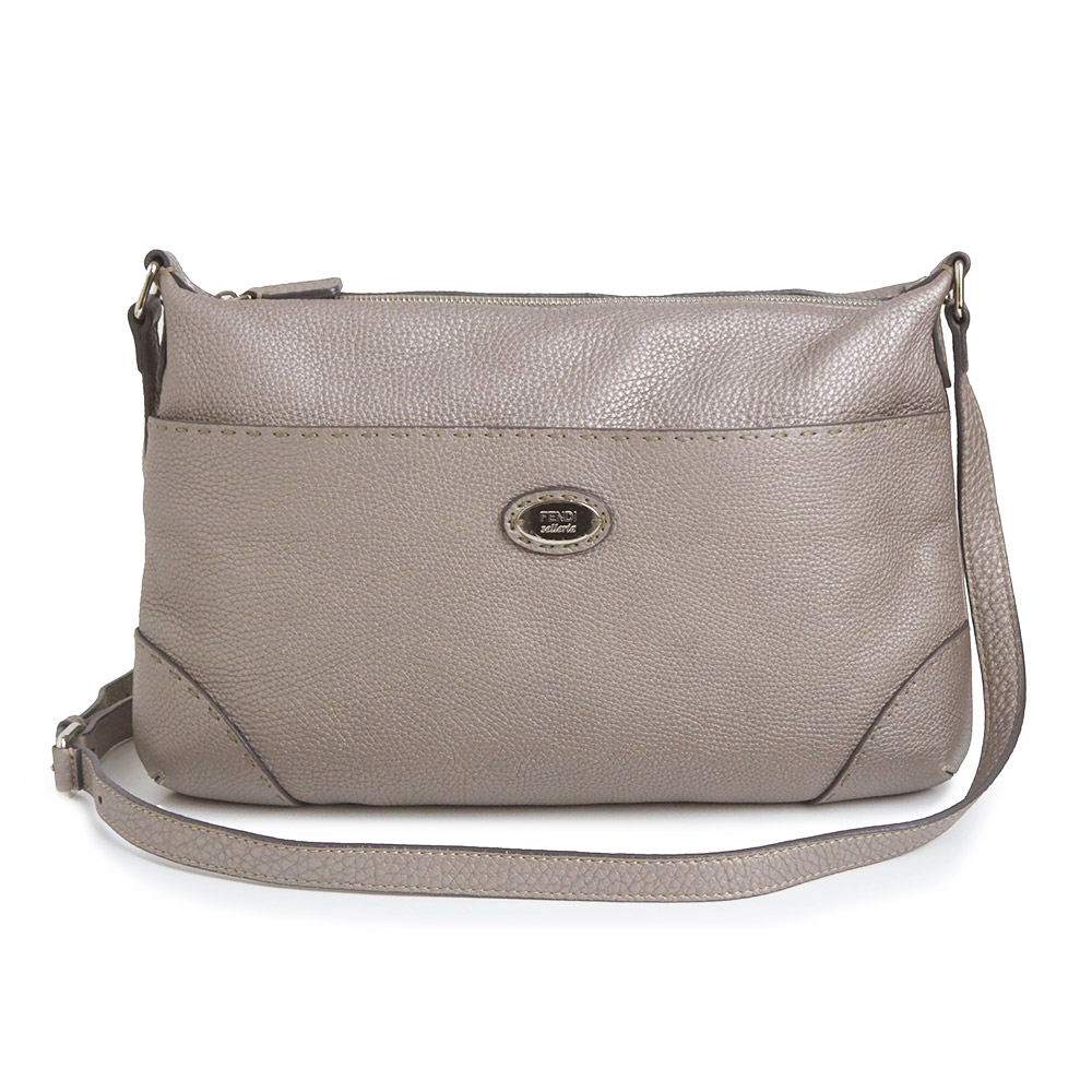 フェンディ FENDI ショルダーバッグ セレリア レザー ゴールドグレー シルバー レディース 8BR618-NDU 送料無料【中古】 e60292k 楽天市場】フェンディ FENDI ショルダーバッグ セレリア レザー