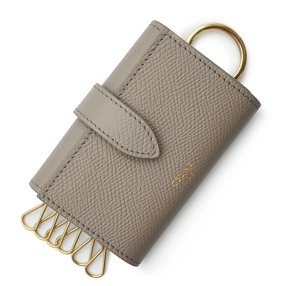 美品✨セリーヌ◇キュイルトリオンフケース　キーリング　ゴールド金具ブラウン 楽天市場】CELINE セリーヌ キーリング Triomphe Key Ring Charm