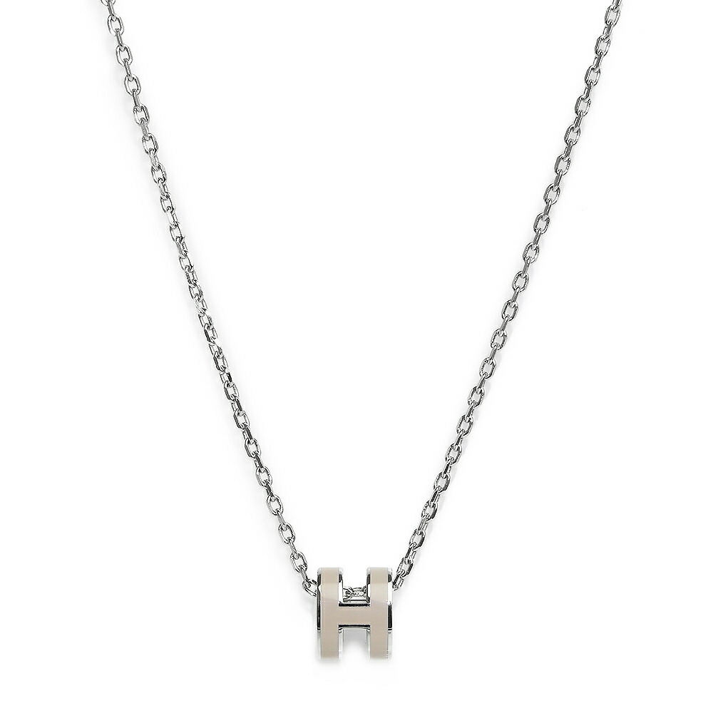 楽天市場】【未使用品】 HERMES（エルメス）ポップH ミニ ネックレス