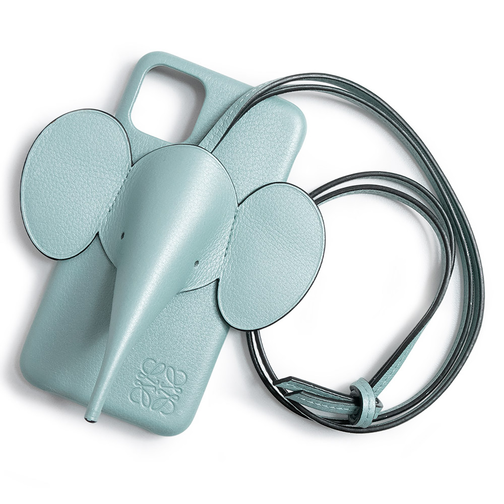 楽天市場】□新品同様□ LOEWE ロエベ アナグラム レザー エレファント