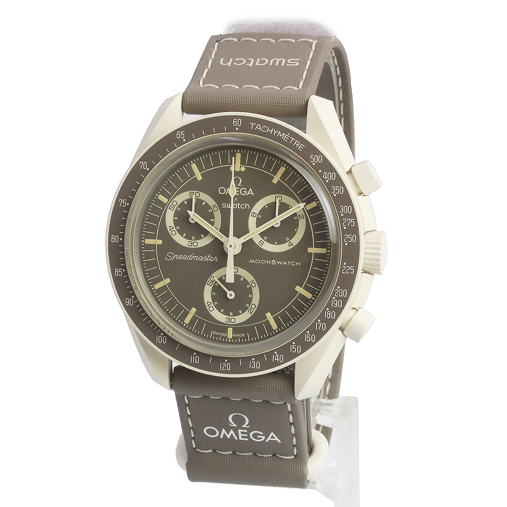 楽天市場】スウォッチ×オメガ ミッションオンアース デザート SO33T103
