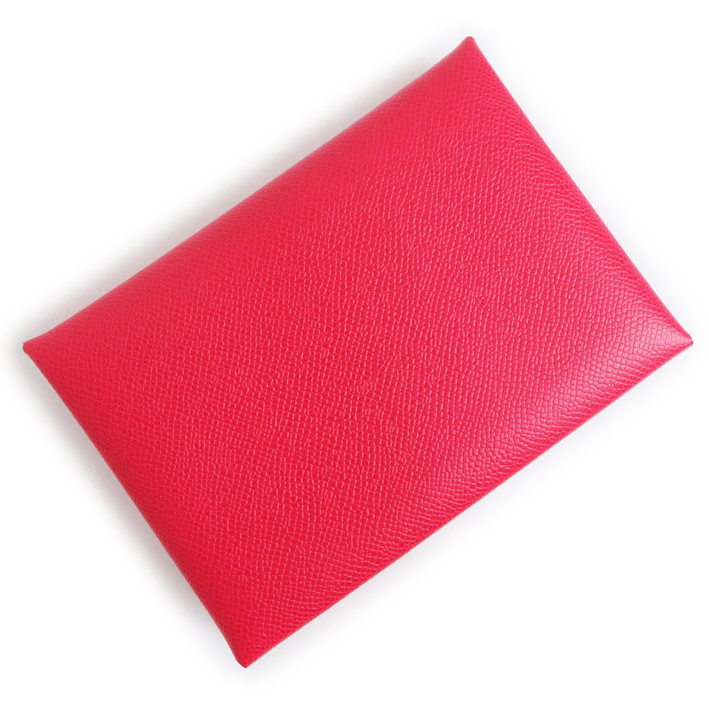 楽天市場】エルメス HERMES カルヴィ シェーブル レザー ローズサクラ