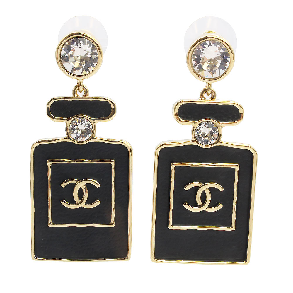 楽天市場】【中古】CHANEL シャネル パフューム ボトル スイングピアス