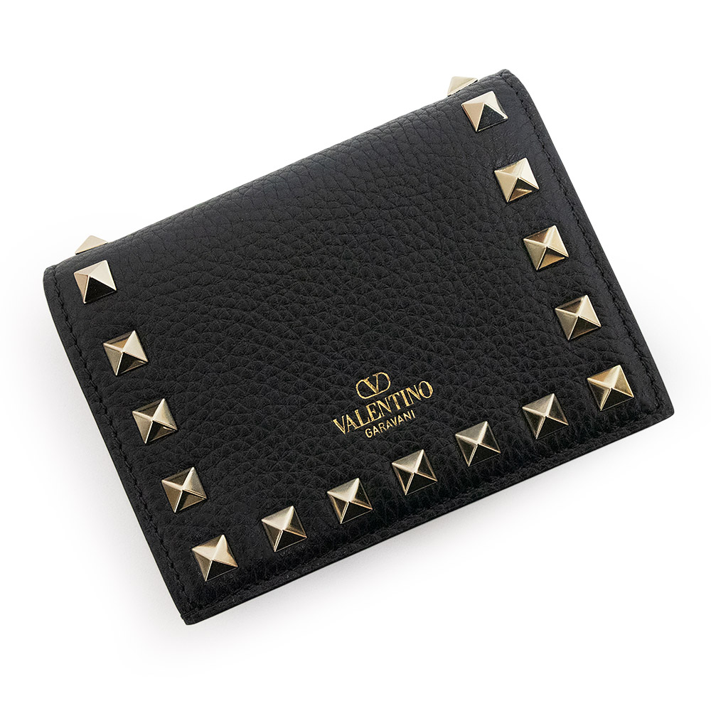 楽天市場】ヴァレンティノ 財布 VALENTINO ロックスタッズ グレイン
