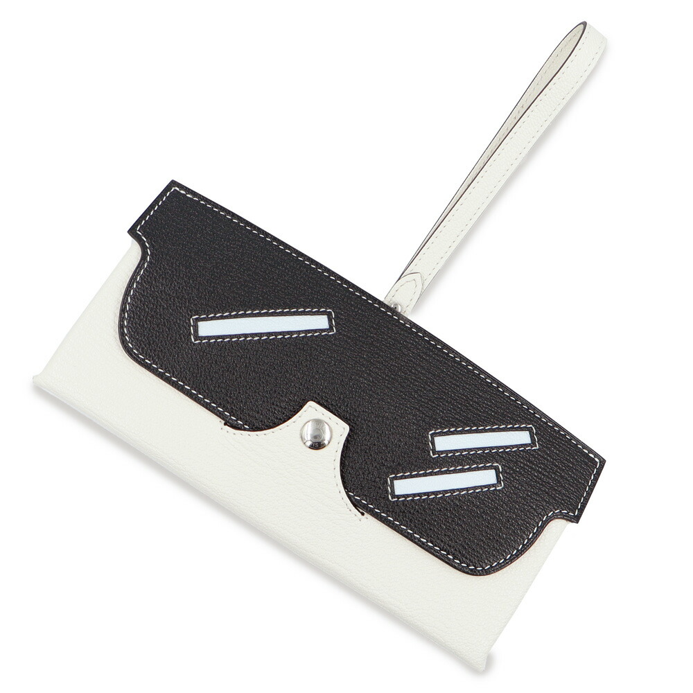 楽天市場】HERMES エルメス メガネケース 眼鏡ケース リザード レザー