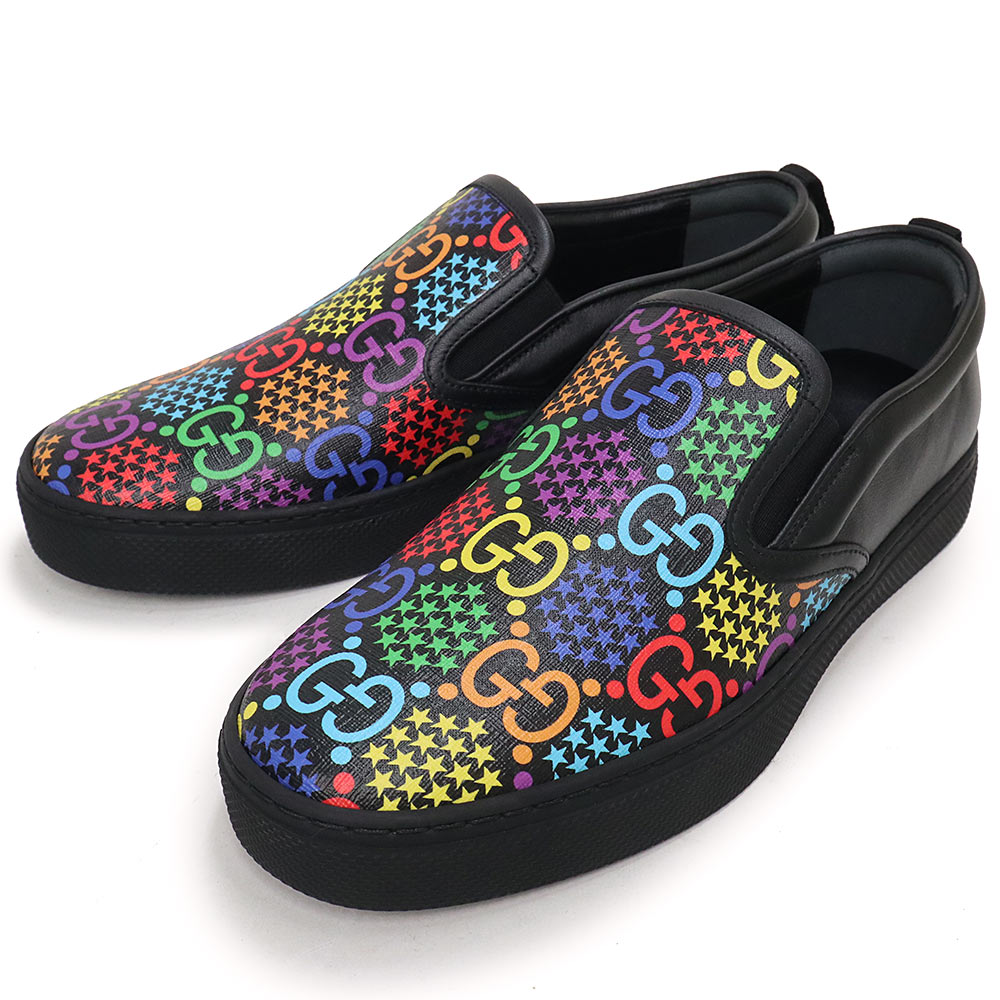 楽天市場】グッチ スリッポン GUCCI スニーカー メンズ キャンバス