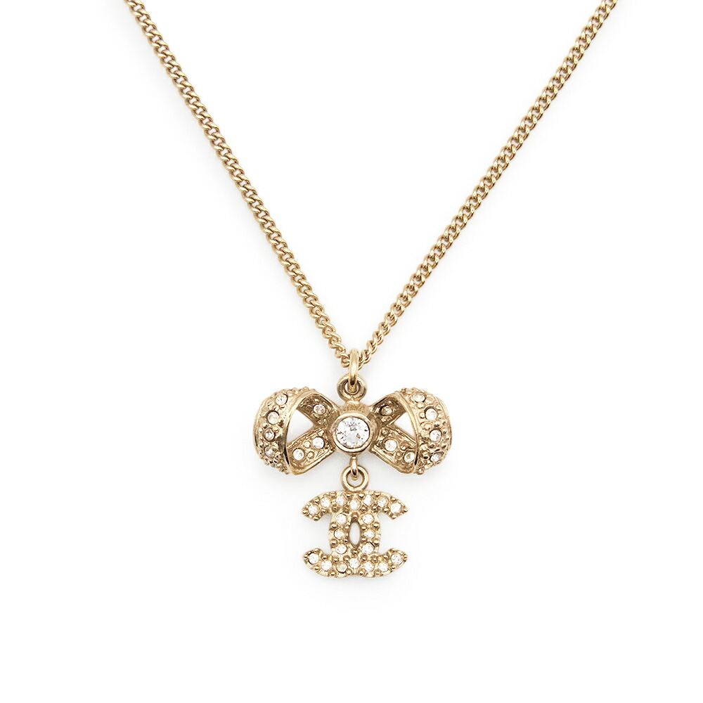 楽天市場】CHANEL シャネル ココマーク No.5 リボン ネックレス